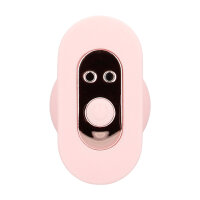 Loveline Velvet vibrating plug with remote control pink &Oslash; 3.3 cm