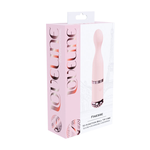 Loveline Finesse Ball Tip Vibrator Pink &Oslash; 2.6 cm