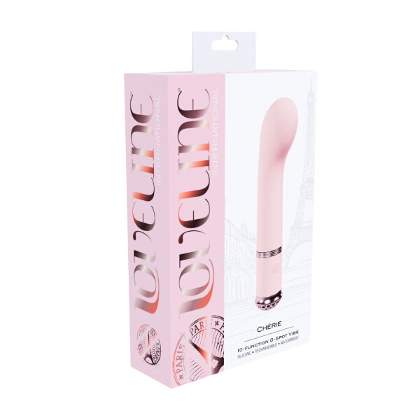 Loveline Cherie G-Spot Vibrator Pink 9.4 cm &Oslash; 2.9 cm