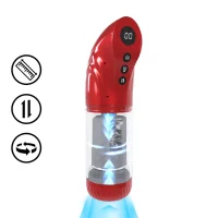Shots StrokeMate Masturbatorpumpe mit Saug-, Dreh- und...