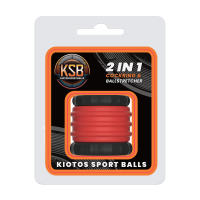 Kiotos 2 in 1 Cockring & Stretcher Rot &Oslash; 3,2 cm