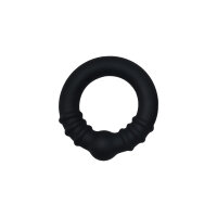 Kiotos Cock Ring with Steel Core M Black &Oslash; 3.5 cm