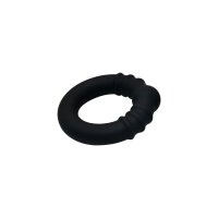 Kiotos Cock Ring with Steel Core M Black &Oslash; 3.5 cm