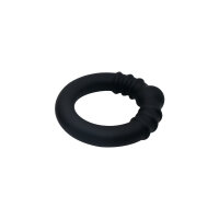 Kiotos Cock Ring with Steel Core L Black &Oslash; 4.2 cm