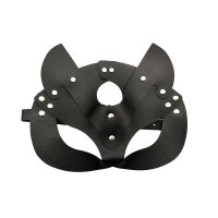 Kiotos Katzenmaske Schwarz