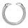 Kiotos Steel Cock Ring Silver &Oslash; 2.9 cm
