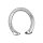 Kiotos Steel Cock Ring Silver &Oslash; 2.9 cm