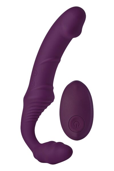 Dream Toys  Storm Remote Controlled Strapless Vibrator with 6 Inch Dildo
