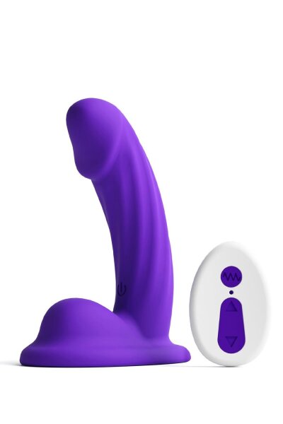 NS Novelties Curve Vibrating Dildo Lila