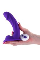 NS Novelties Curve Vibrating Dildo Lila