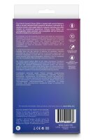 NS Novelties Curve Vibrating Dildo Lila