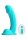 NS Novelties Curve Vibrating Dildo Turquoise