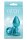 NS Novelties Iridescent Aluminium Anal Plug M Teal 3,3 cm
