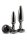 NS Novelties Chrome Aluminium Anal Plug Set of 2