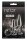 NS Novelties Chrome Aluminium Anal Plug Set of 2