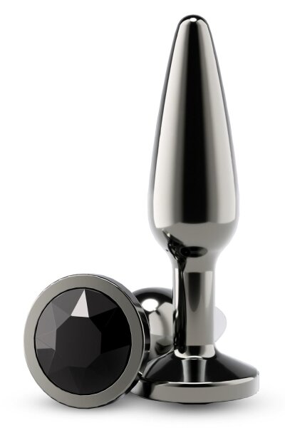 NS Novelties Chrome Aluminium Anal Plug 2,4 cm