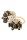 Guilty Pleasure Soir&eacute;e Pearl Handcuffs with Pearl Accents