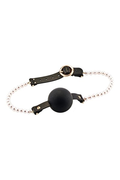 Guilty Pleasure Majestic Pearl Ballknebel mit Perlenakzenten