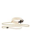 Guilty Pleasure Luminous Pearl Collar and Pearl Leash