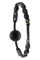 Guilty Pleasure Moonlight Braided Ballknebel mit geflochtenen Riemen