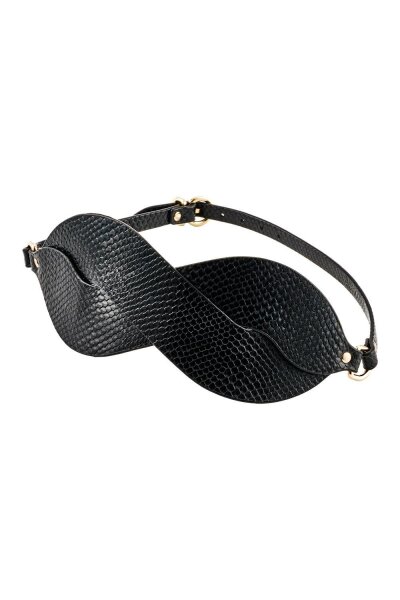 Guilty Pleasure Beacon Braided Augenmaske aus veganem Leder