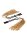 Guilty Pleasure Tassel Tease Brustklammern mit goldfarbenen Kettenquasten