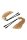 Guilty Pleasure Sensual Sway Clamps mit goldfarbenen Quasten