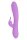 Evolved Bead The Way Rabbit Vibrator Purple 23.2 cm