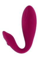 Evolved Cherry Pose Flexible Vibrator Pink 16.1 cm