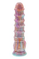 Evolved Fantasy Vibrator with Remote Control Multicolor 27.6 cm
