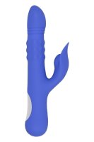 Evolved Pop Goes The O Vibrator mit Klitorisstimulation Blau 24,7 cm