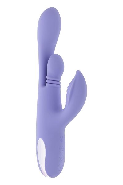 Evolved Playboy Nubbin Rubbin Thrusting Vibrator Lila 24,1 cm