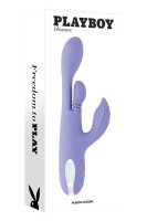 Evolved Playboy Nubbin Rubbin Thrusting Vibrator Purple...