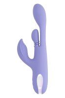 Evolved Playboy Nubbin Rubbin Thrusting Vibrator Lila 24,1 cm