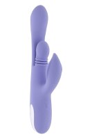 Evolved Playboy Nubbin Rubbin Thrusting Vibrator Lila 24,1 cm