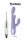 Evolved Playboy Nubbin Rubbin Thrusting Vibrator Lila 24,1 cm
