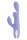 Evolved Playboy Nubbin Rubbin Thrusting Vibrator Lila 24,1 cm