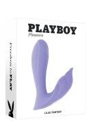 Evolved Playboy Lilac Fantasy Dual Vibrator Purple 13.5 cm