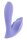 Evolved Playboy Lilac Fantasy Dual Vibrator Lila 13,5 cm
