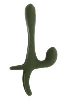 Evolved Strap Tap And Go Couple Vibrator Green 19.4 cm