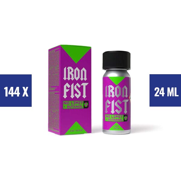 Leather Cleaner BU 144 x 24 ml. Iron Fist No Limit Butanol