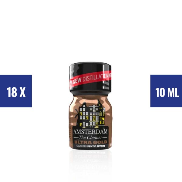 Leather Cleaner PN 18 x 10 ml. Amsterdam Ultra Gold