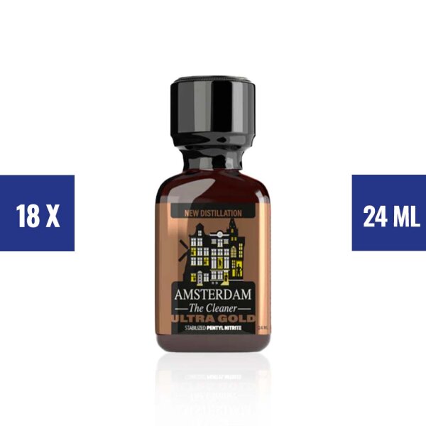 Leather Cleaner PN 18 x 24 ml. Amsterdam Ultra Gold