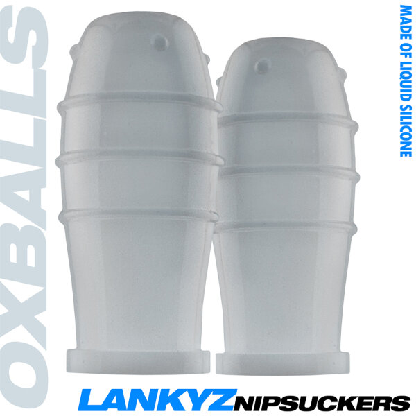 Oxballs LANKYZ Nipple Suckers Clear