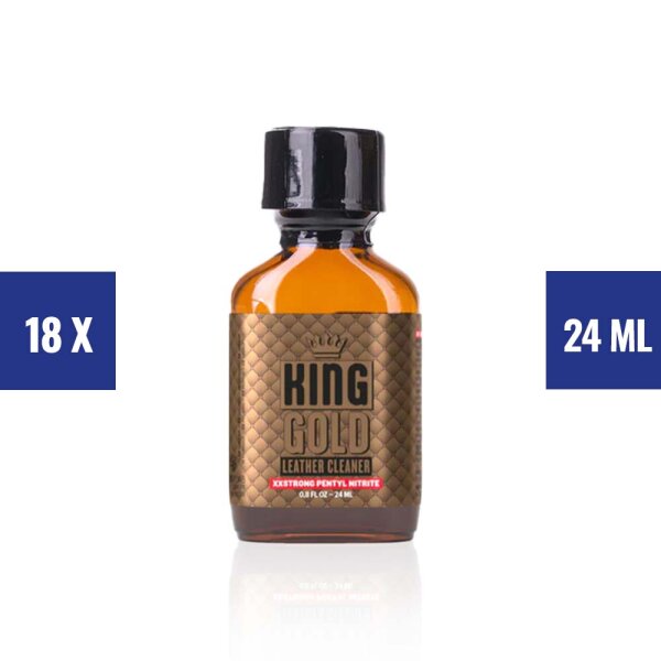 Leather Cleaner PN 18 x 24 ml. King Gold Pentyl