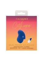 CalExotics Dual Finger Massager Blau