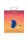 CalExotics Dual Finger Massager Blau