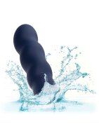 CalExotics Satin Swirl G Vibrator Blue 15.3 cm &Oslash; 3.8 cm