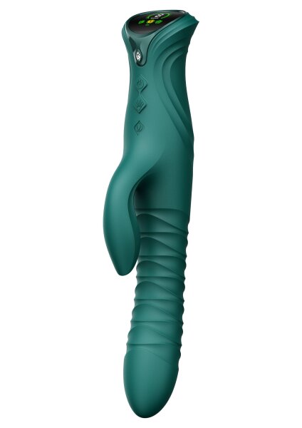 ZALO Mose 2 Rabbit Vibrator with Thrusting Function Green