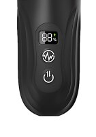 Hidden Desire Inferno Realistischer Thrusting und Wiggling Vibrator Beige 28 cm